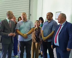 Градоначелник Цветановић и министар Триван обишли радове на изградњи друге фазе ЦППОВ