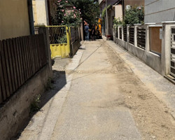 Реконструкција водоводне мреже у ул. Учитеља Мите у Лесковцу